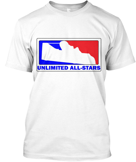 Unlimited All Stars  White T-Shirt Front