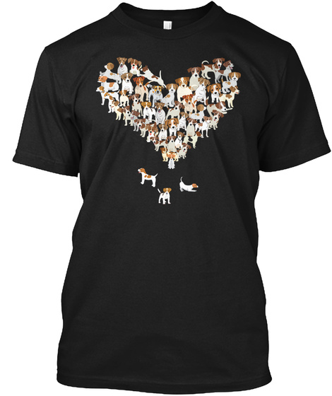 Jack Russell Terrier heart Unisex Tshirt