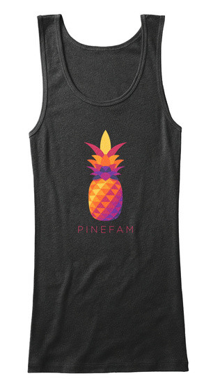 Pinefam Black T-Shirt Front