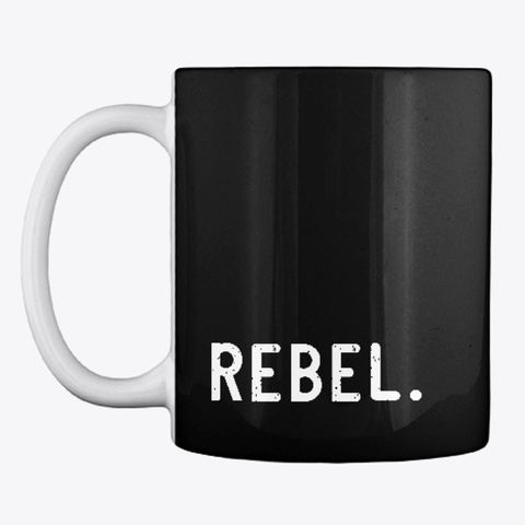 Rebel.Toys Mug Black T-Shirt Front