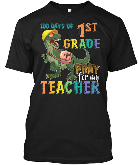 100 Days of 1st Grade Dinosaur Unisex Tshirt