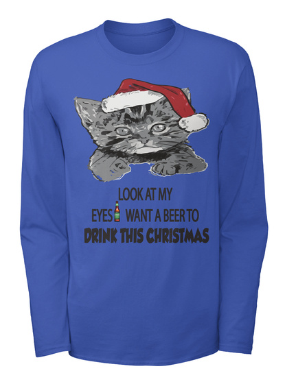Funny Meowy Christmas Cat Sweater