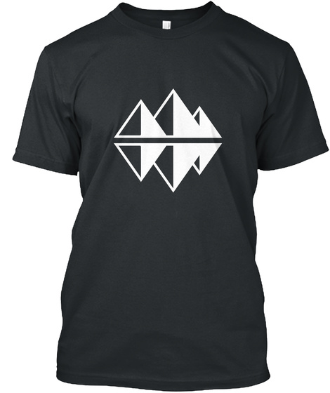 Pyramid Black T-Shirt Front