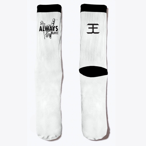 "It's Always Love" Socks Standard Camiseta Front