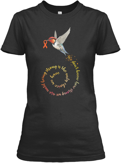 Orange Bird Awareness Tshirt