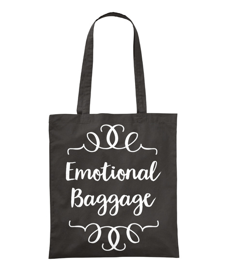 Emotional Baggage Black T-Shirt Front