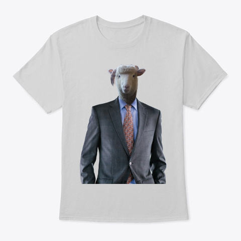 Sheeple Light Steel Camiseta Front