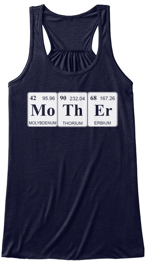 42 95.96 Mo Molybdenum 90 232.04 Th Thorium 68 167.26 Er Erbium Midnight T-Shirt Front
