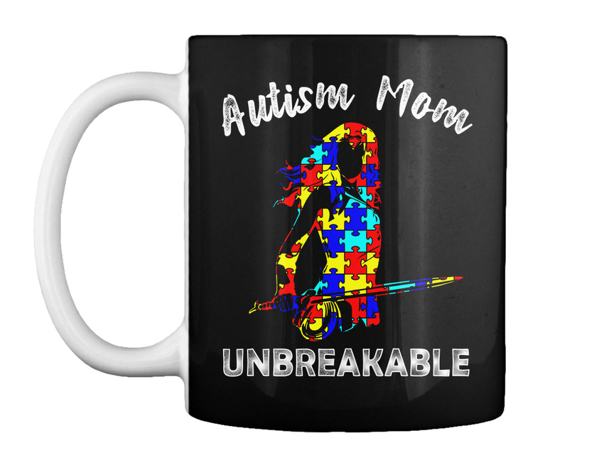 TGC29 Autism Mom And Proud Of It Autism Awareness Ceramic Coffee Mug Tea Cup 