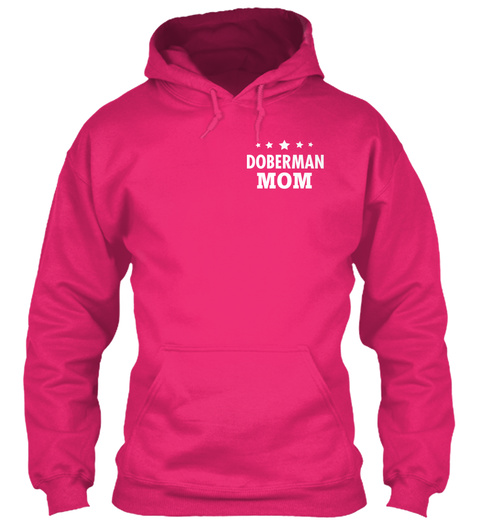 Doberman Mom Heliconia Camiseta Front