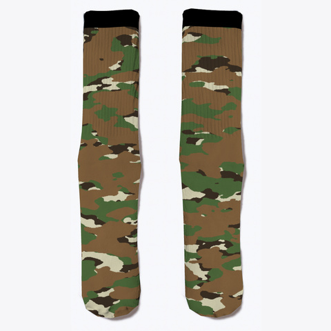Military Camouflage   Woodland I Standard áo T-Shirt Front