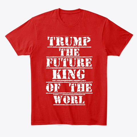 Funy Politics Classic Red T-Shirt Front