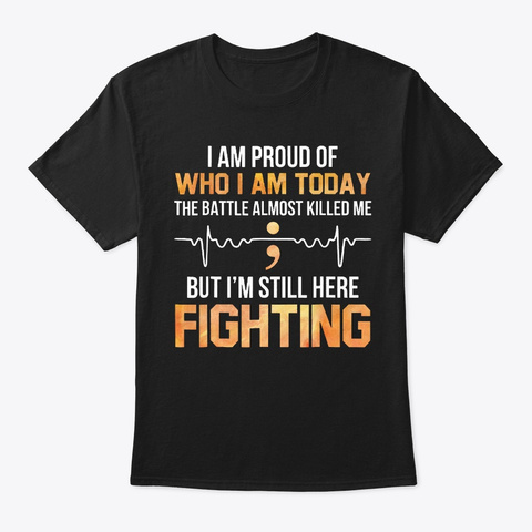 Still Fighting Von Willebrand's Disease Black áo T-Shirt Front