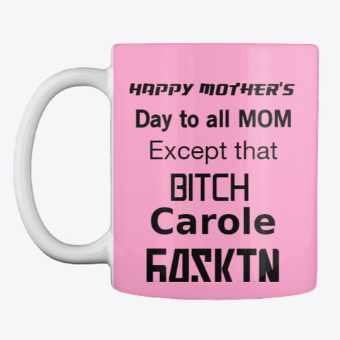 Happy Mother 's Day Tiger King Mug Pink Camo T-Shirt Front