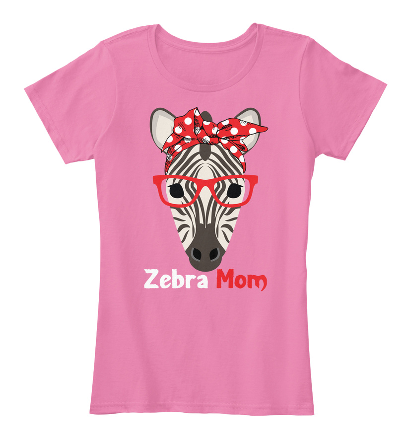 Zebra Mom Shirt For Animal Lovers Gift Unisex Tshirt