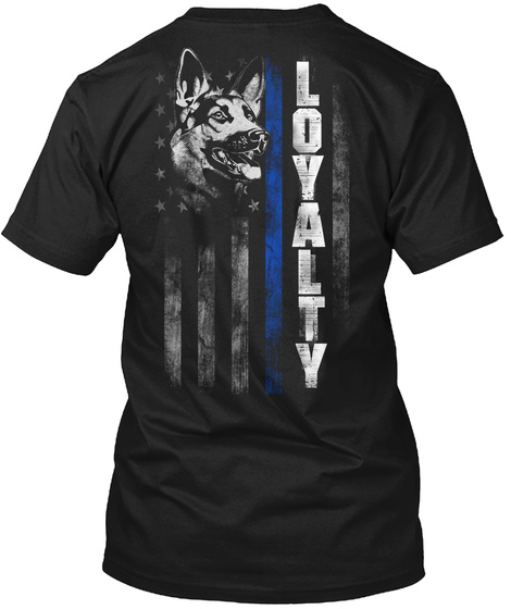  Loyalty Black T-Shirt Back