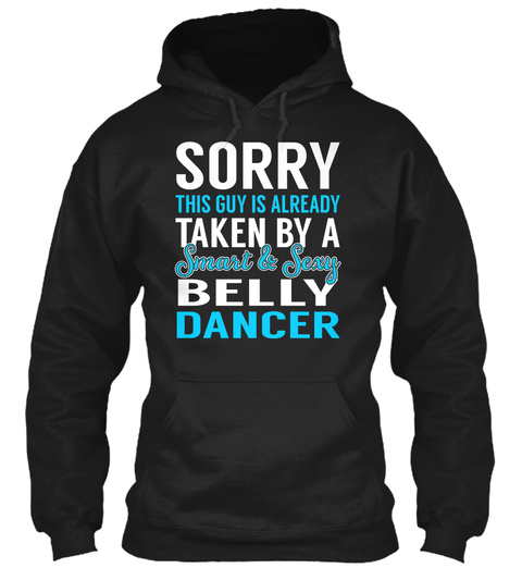 Belly Dancer Black T-Shirt Front