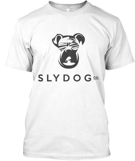 Slydog Secondary White T-Shirt Front