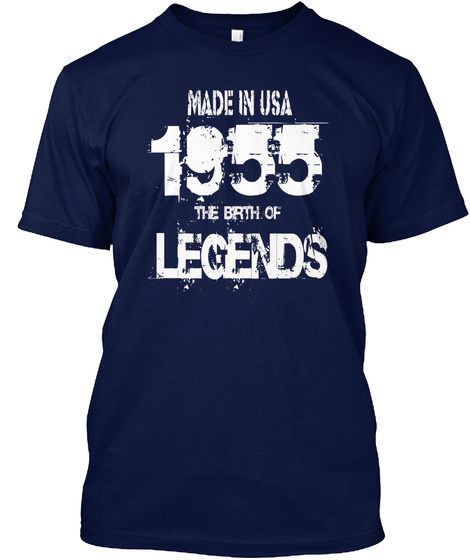 1955 Legends Navy T-Shirt Front
