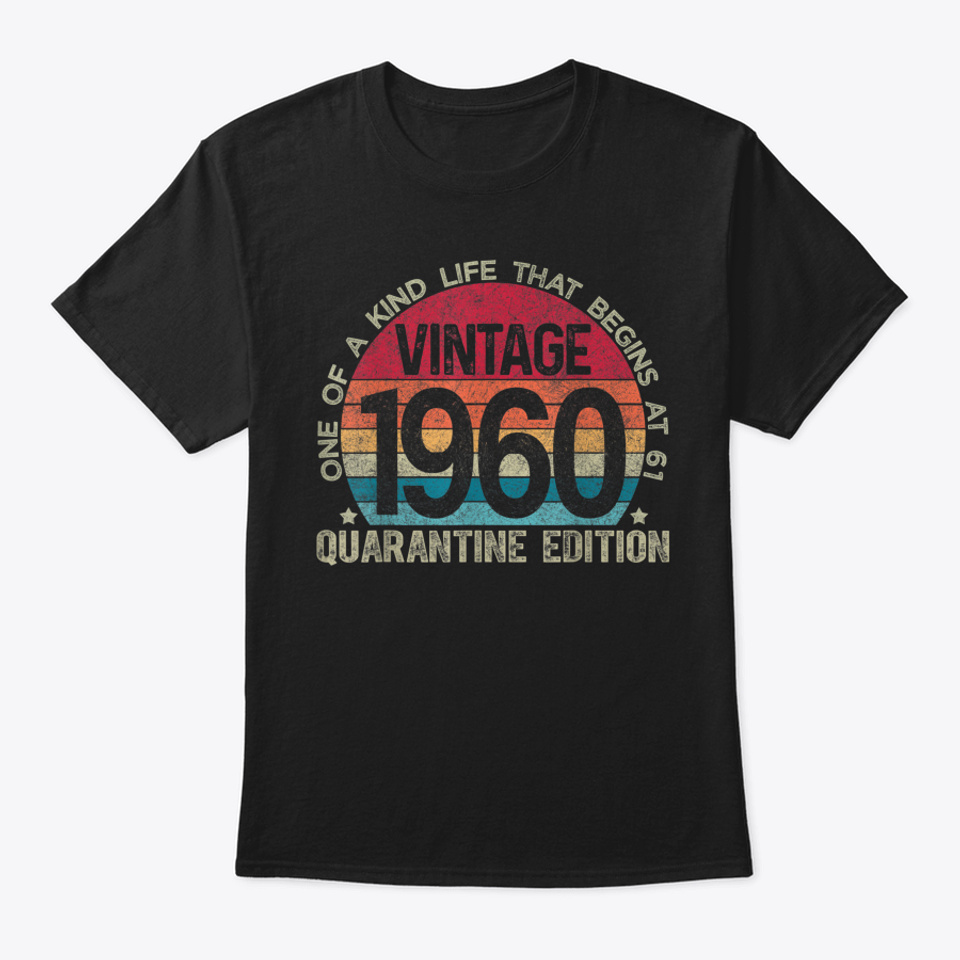 61st Birthday Retro Limited Edition 1960 Products