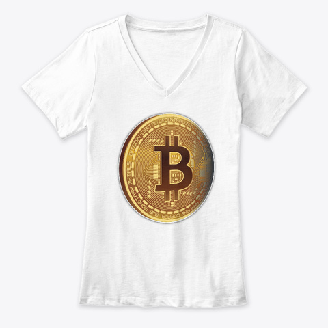 Bit Coin Specialist White T-Shirt Front