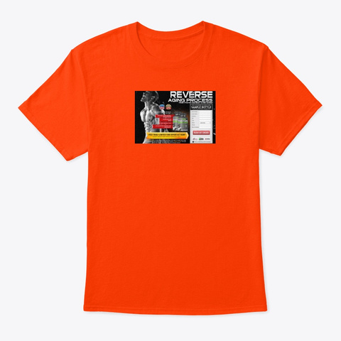 Prime X Factor Reviews Orange T-Shirt Front