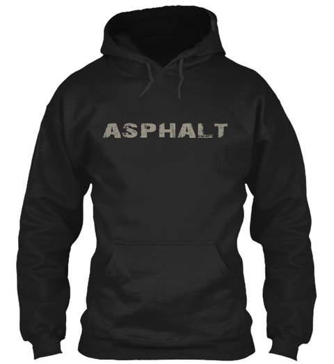 Asphalt Black T-Shirt Front