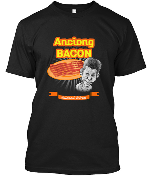 Anciong Bacon Funny T-shirt Caricature