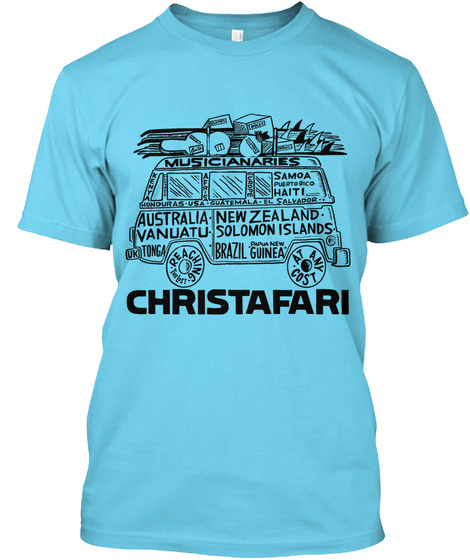 Christafari Musicianary Bus T-shirt Unisex Tshirt