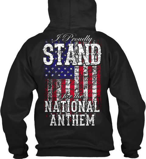 11 Proudly Stand For National Anthem
