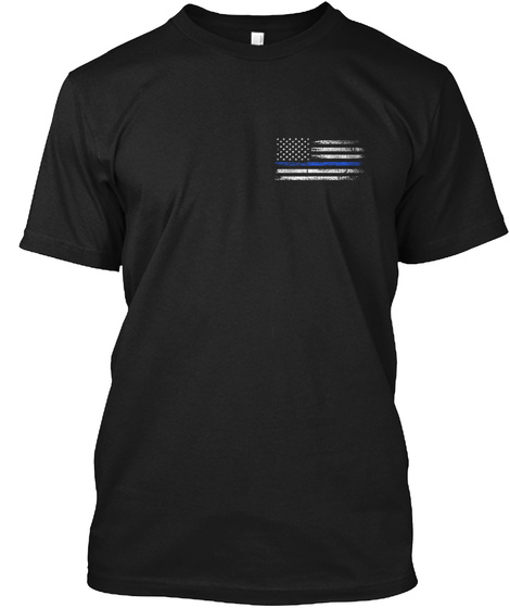 Serve Honor Protect Black T-Shirt Front