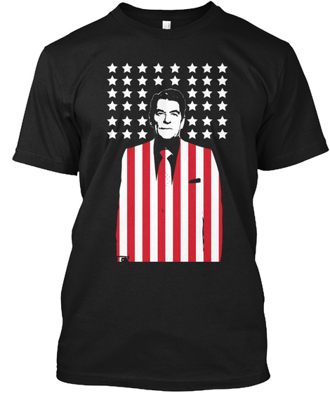 Mister President Patriotic  Black T-Shirt Front