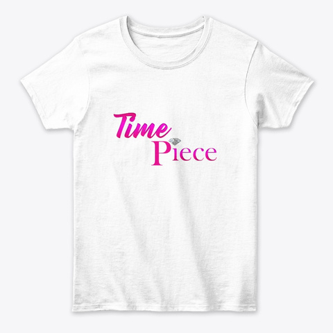 Time Piece Shirt White T-Shirt Front