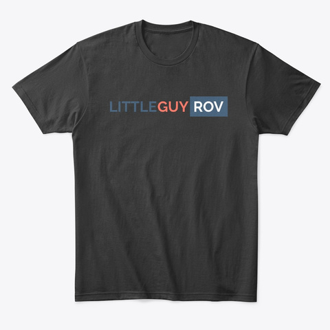 Little Guy Rov  Black Camiseta Front