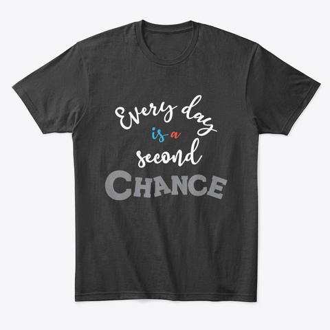 Chance Black T-Shirt Front
