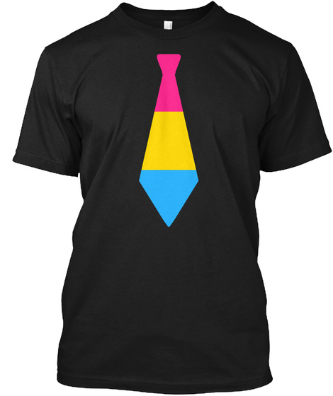 Pansexual Flag Tie Shirt
