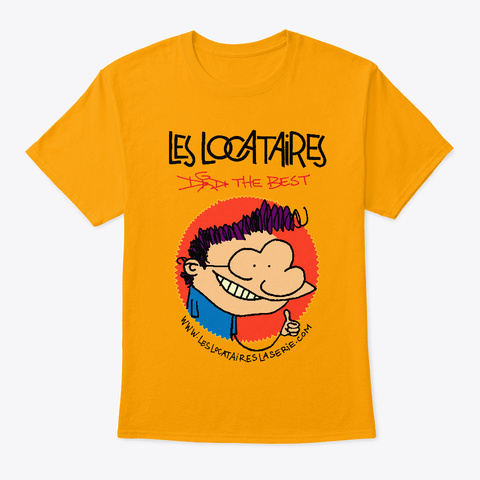 Les Locataires Didi The Best Gold T-Shirt Front