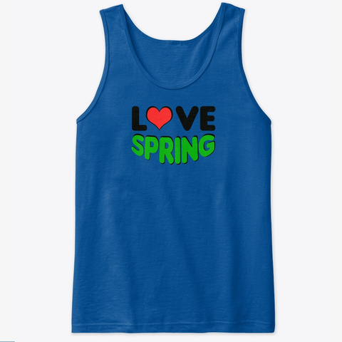 Love Spring Royal T-Shirt Front