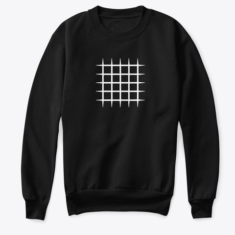 Sweatshirt: Blocks Black T-Shirt Front
