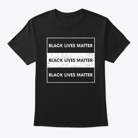 Black Lives Matter Black Power Blm Afric Black T-Shirt Front