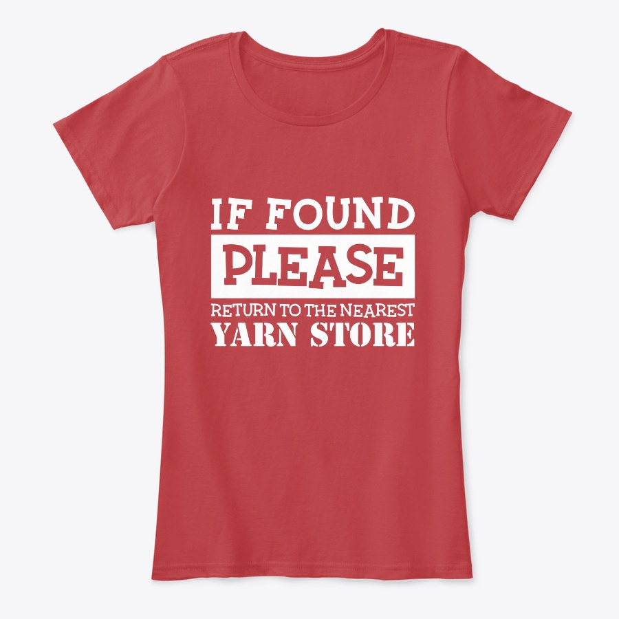 If Found Return to the Yarn Store Unisex Tshirt