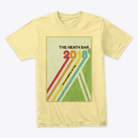The Heath Bar Vintage Banana Cream Camiseta Front