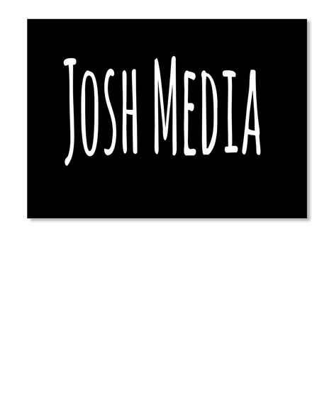 Josh Media White T-Shirt Front