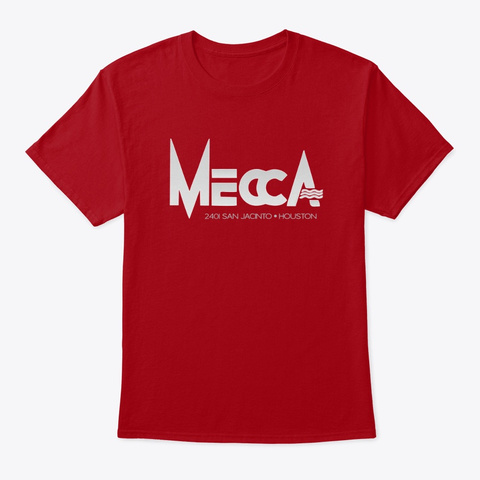 Mecca Deep Red T-Shirt Front