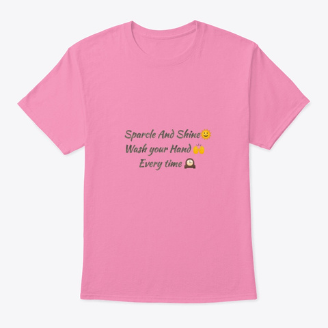 Go Coron Pink T-Shirt Front