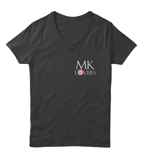 Mk Lovers Black T-Shirt Front