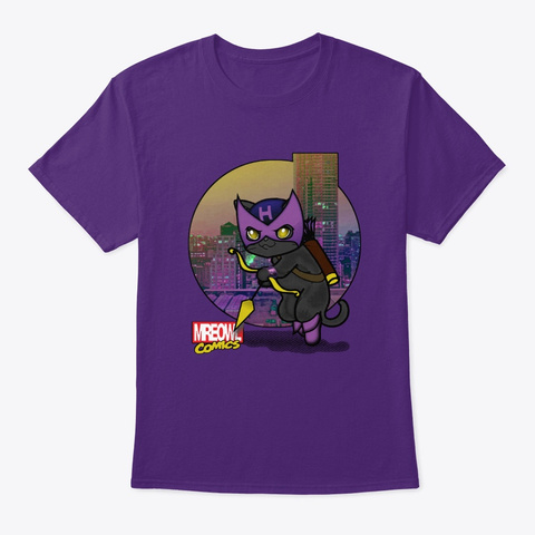 Kitty Hawk Purple T-Shirt Front
