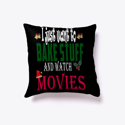 Perfect Gift For Grandparents ? Pillow Black T-Shirt Front