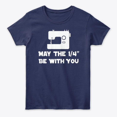 May The Fourth Be With You Navy T-Shirt Front