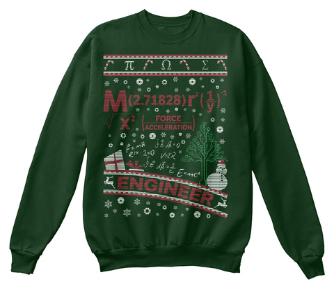 Engineering Ugly Christmas Sweatshirt Unisex Tshirt